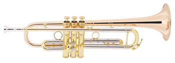 Conn 1BR Vintage One Trumpets. Vintage One, Bb, combines the best of classic C.G. Conn trumpets with a modern design. .459" (11.66mm) bore, one-piece hand-hammered rose brass bell with bright lacquer finish, 46 standard leadpipe, two tuning slides, Monel pistons, patented Modular Valve Weight (MVW) system kit, 1-1/2C CKB mouthpiece, 7910L double case 