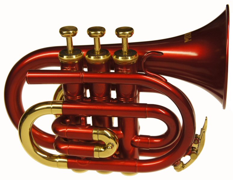 Second Hand Musica Pocket Trumpet, As new condition, Supplied with 7C mouthpiece & gigbag, Price &pound;199.00