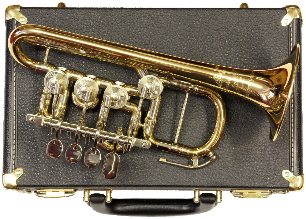 Second Hand Scherzer Piccolo Bb/A Trumpet