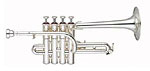 Yamaha Trumpets 9830 Piccolo Trumpet