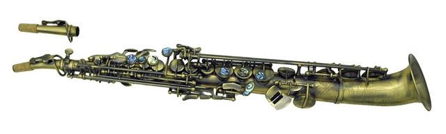 Mauriat PMSS-601DK Soprano Sax. Dark vintage lacquer. Abalone shell key touches. Hand engraved. Straight and angled necks. Warm American Sound                      