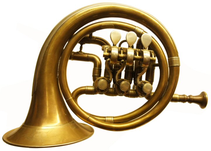 Post Horn in C. Good condition & in playing order. No tuning slide. Some patching. Probably Austrian, late 19th century, early 20th century. Price £599.00