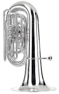 The Besson BE995 CC Tuba represents the first time Besson has produced a front-action, 5-valve full size CC tuba. The BE995 is an exceptional professional instrument with a "four piston, one rotary" non compensating valve configuration. It is surprisingly lightweight, and produces a rich, colour ful, clear and deep sound. A highly efficient instrument with a wide dynamic range and a powerful low register, this tuba provides maximum sound output with less effort than other makes of CC tuba