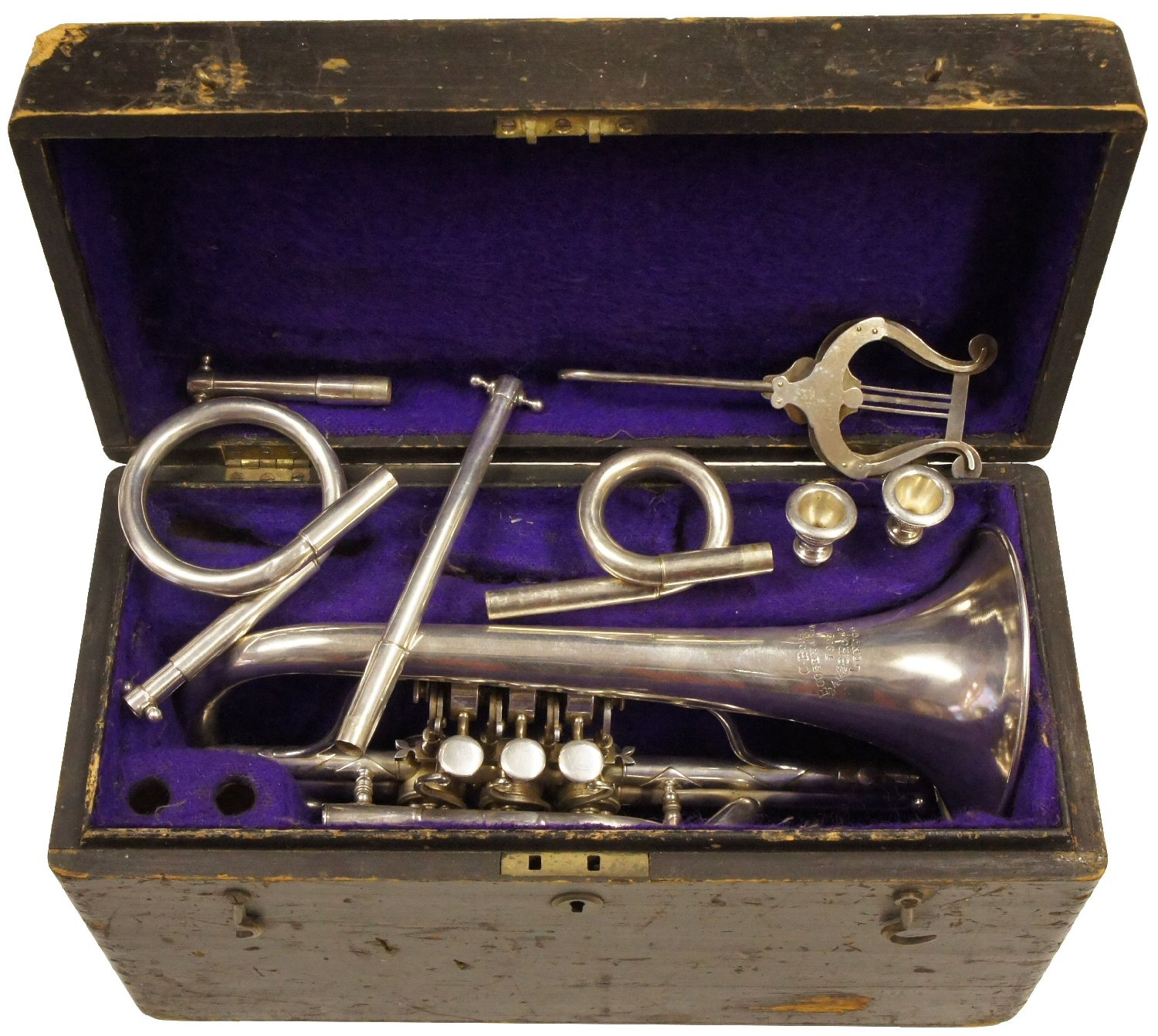 Carl Boosé Cornet Case C1850