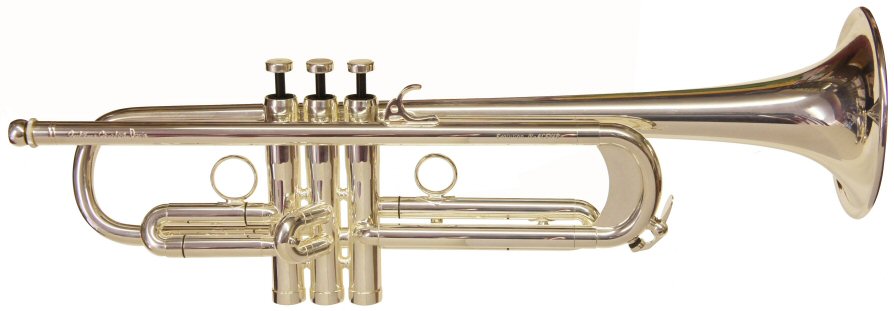 Courtois Evolution IV Trumpet Silver Plate