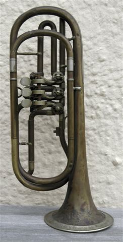 L Mitsching Rotary Valve Trumpet in Eb Jnf Regt 6