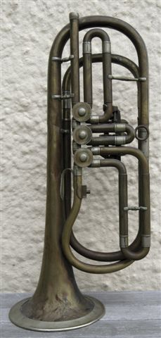 L Mitsching Rotary Valve Trumpet in Eb Jnf Regt 6