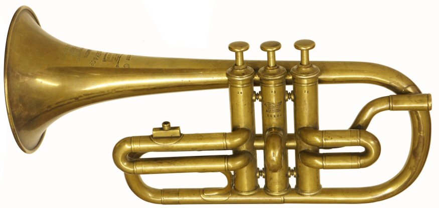 Vintage Distin Soprano Cornet C1883