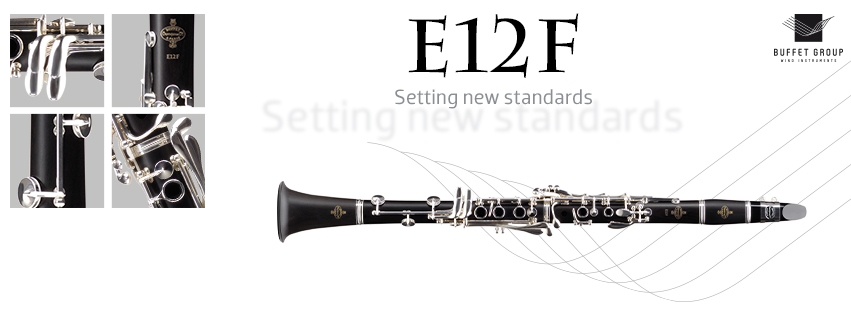Developed through industrial synergy between our Research & Development arm and our Production facilities based in France and Germany, the new E12F student clarinet comes onto the European market in time for the start of the school year in September 2012. It's body is derived from professional models and made in Buffet Crampon's French workshops; the key assembly and quality control are carried out by our German teams in Markneukirchen. Ease of play, reliability, and accurate tuning are the main characteristics of this new Buffet Crampon clarinet. It comes with a lightweight ergonomic backpack fitted with extra side pockets. The E12F: setting new standards for young musicians