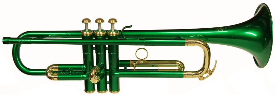 Green Amati Trumpet