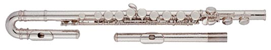 Jupiter Curved Head Flute E Mech JFL-515ES C