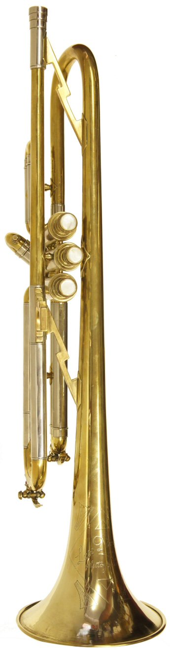 Lew Davis Art Deco Trumpet