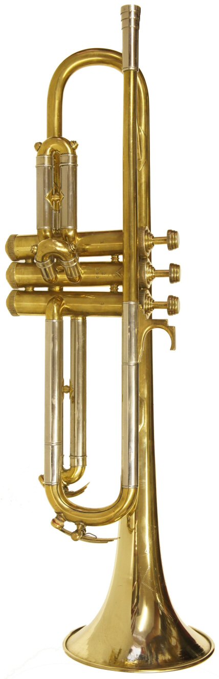 Lew Davis Art Deco Trumpet