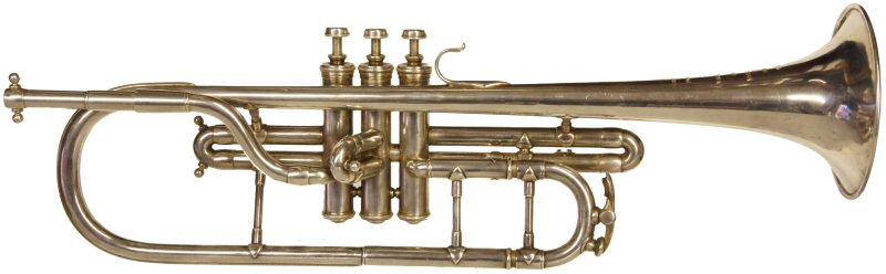 Mahillon Long Cornet