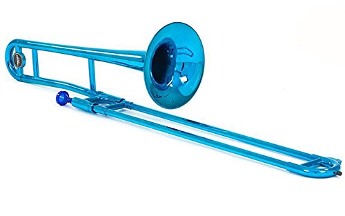 Tromba Plastic Trombone Metalic Blue