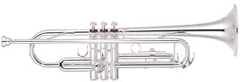 The Yamaha 2335S Trumpet is supplied with medium weight tubing, pro bore and bell size for increased tonal core and a comfortable, efficient response. In addition, it includes a thumb-hook on the 1st valve slide for subtle adjustments and a tuning slide brace for richer sound.