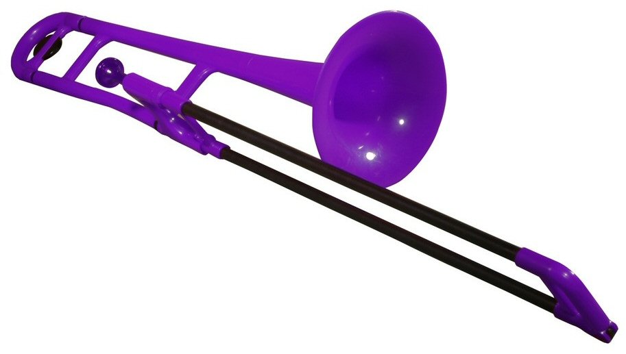 pBone. Purple Plastic Trombone